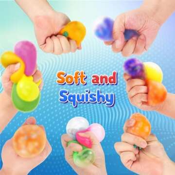 22 Pack Fruit Sensory Stress Balls for Anxiety Relief