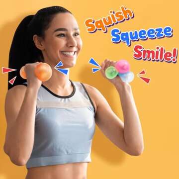 22 Pack Fruit Sensory Stress Balls for Anxiety Relief