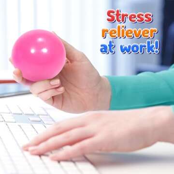 22 Pack Fruit Sensory Stress Balls for Anxiety Relief