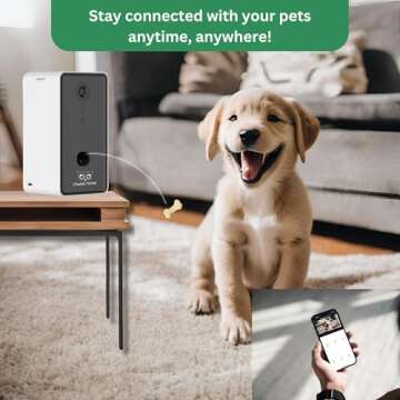 Owlet Home Pet Camera - Treat Dispenser & 2-Way Audio