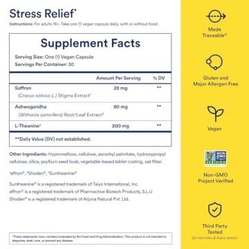 Ritual Stress Relief Supplement for Instant Calm