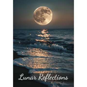 Lunar Reflections Notebook - Capture Inspiration Under the Moonlit Sky