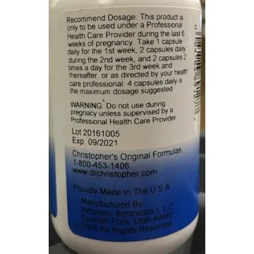 Christopher's Birth-Prep Capsules for Expecting Mothers 100 ct