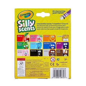 Crayola Twistables Crayons, Mini Scented 12 Count