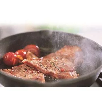 Lodge 8-Inch Heat Enhanced Cast Iron Skillet