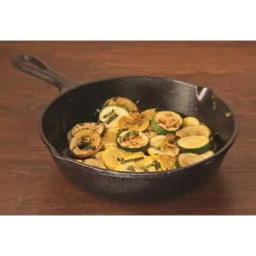 Lodge 8-Inch Heat Enhanced Cast Iron Skillet