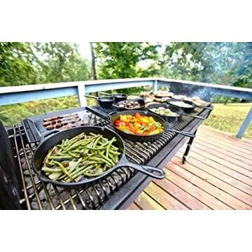 Lodge 8-Inch Heat Enhanced Cast Iron Skillet
