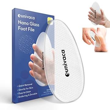 Sunivaca Glass Foot File Callus Remover for Perfect Feet