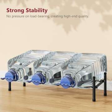 Tajsoon Expandable Shoe Rack - Adjustable & Stackable