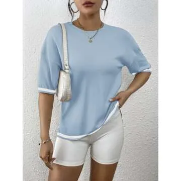 Zeagoo Summer Tops for Women Trendy Comfortable Blouse
