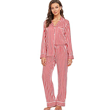 Serenedelicacy Women's Satin Pajama Set - Comfort & Style