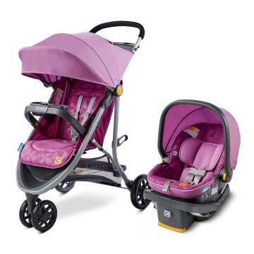 2-in-1 Lightweight Travel System with Car Seat and Stroller