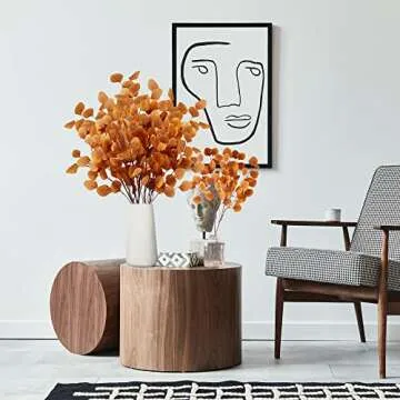 Sggvecsy Fall Eucalyptus Leaves for Autumn Decor