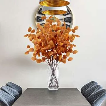 Sggvecsy Fall Eucalyptus Leaves for Autumn Decor