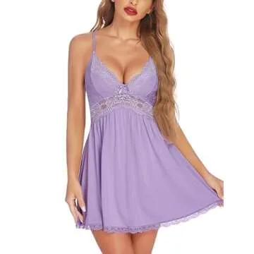 Avidlove Women's Chemise Nightie for Elegant Comfort