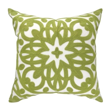 Alysheer Embroidered Summer Decorative Pillow Covers