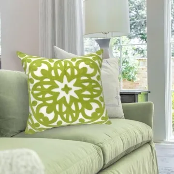Alysheer Embroidered Summer Decorative Pillow Covers