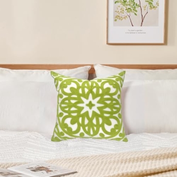 Alysheer Embroidered Summer Decorative Pillow Covers