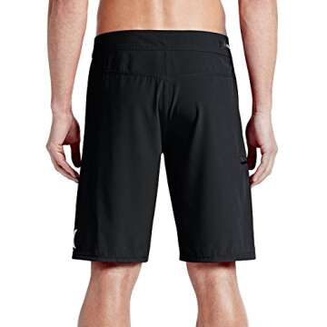 Hurley Men's One and Only Phantom Boardshort, Black, 28