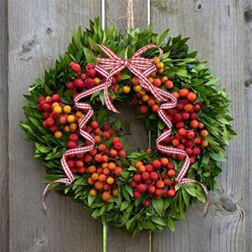 VGOODALL Red Gingham Ribbon, 3/8" x 50Yd Red and White Thin Crafts Ribbon Buffalo Checker Ribbons for Hair Accessories Picnic School and Birthday Gift Wrapping