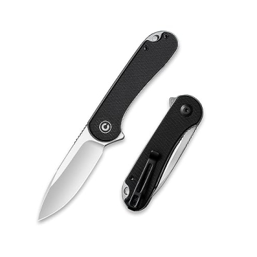 CIVIVI Elementum Pocket Knife C907A - Black Folding Knife for Everyday Carry