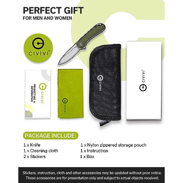 CIVIVI Elementum Pocket Knife - Style Meets Utility