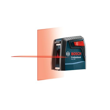 BOSCH GLL 30 30 FT Self-Leveling Cross-Line Laser with Mounting Device