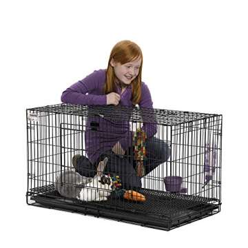 MidWest Homes for Pets Wabbitat Folding Rabbit Cage