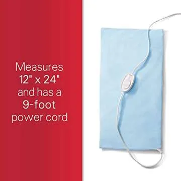 Sunbeam King Size Heating Pad for Maximum Comfort