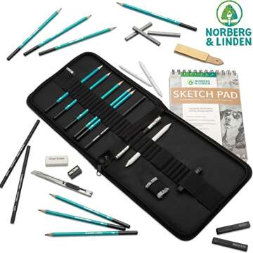 Norberg & Linden XL Drawing Set - Complete Set for Artists