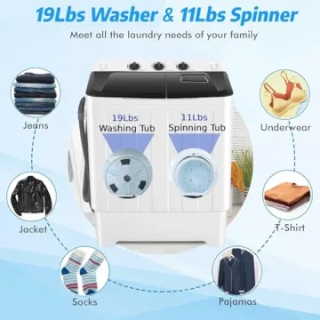Portable Washing Machine Combo for Apartments