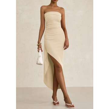 PRETTYGARDEN Women's Elegant Bodycon Party Dress