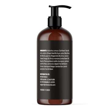 M3 Naturals Arnica Massage Oil – Sore Muscle Relief & Cellulite Treatment