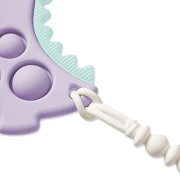 Itzy Ritzy Sensory Popper Toy for Babies - Itzy Pop Toy Features Raised Textures to Soothe Sore Gums...