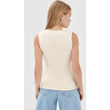 Lioness Kourt Vest Women's Ivory Stylish Layering Piece