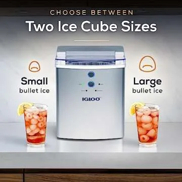 Igloo Countertop Ice Maker Machine - Portable Ice Maker
