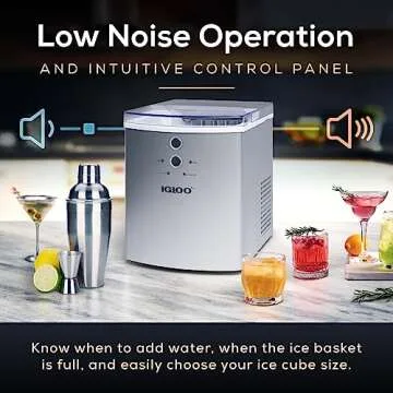 Igloo Countertop Ice Maker Machine - Portable Ice Maker