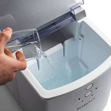 Igloo Countertop Ice Maker Machine - Portable Ice Maker