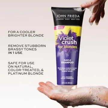 John Frieda Violet Crush Shampoo for Brassy Blonde Hair