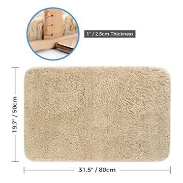 Lifewit 32"x20" Plush Bathroom Rug - Soft & Absorbent