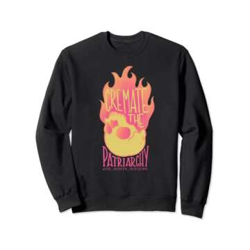 Cremate the Patriarchy Funeral Director, Mortician, Embalmer Sweatshirt