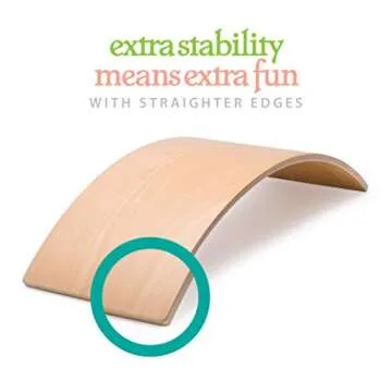 Milliard Wooden Wobble Balance Board for Kids Creative Play