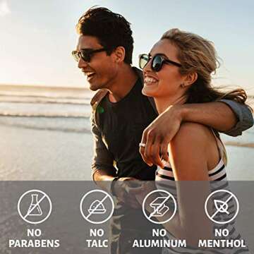 Chassis Premium Body Powder for Men, Whole Body Deodorant, Odor-Absorbent, Talc-Free Anti-Chafing Powder for Groin & Sensitive Skin, Friction Defense & Odor Control, Original Fresh Scent