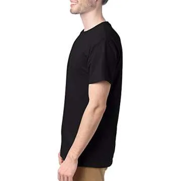 Hanes Men's Crewneck Cotton T-shirts - 4 or 6 Pack