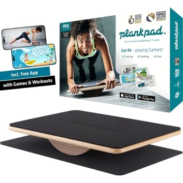Plankpad PRO Unique Fitness Game Plank Board & App