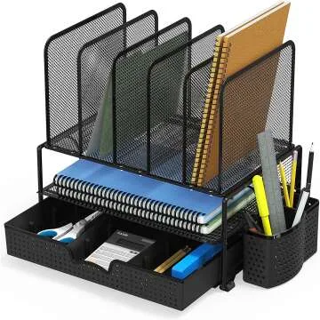 Versatile Organizer with Drawer for Home & Office
