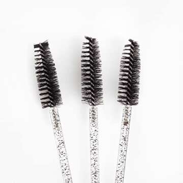 Disposable Eyelash Brush Spoolies by Aki Lashes