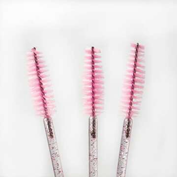 Disposable Eyelash Brush Spoolies by Aki Lashes