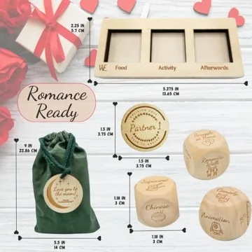 Deluxe Date Night Dice Game for Couples Fun