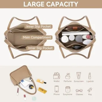 BOSTANTEN Small Hobo Purse Vegan Leather Trendy Shoulder Bag